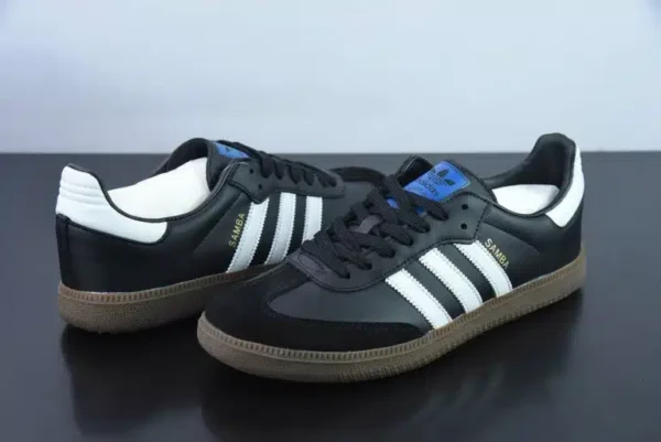 Réplica ADIDAS SAMBA ‘NEGRAS Y BLANCAS GUM’ - Imagen 2
