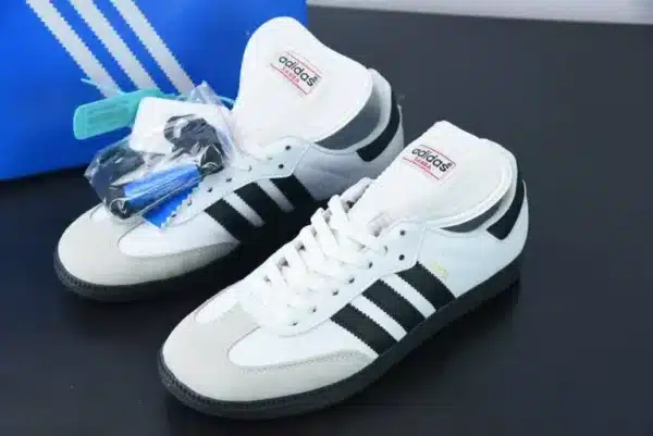 Réplica ADIDAS SAMBA CLASICAS 'BLANCAS’ - Imagen 5