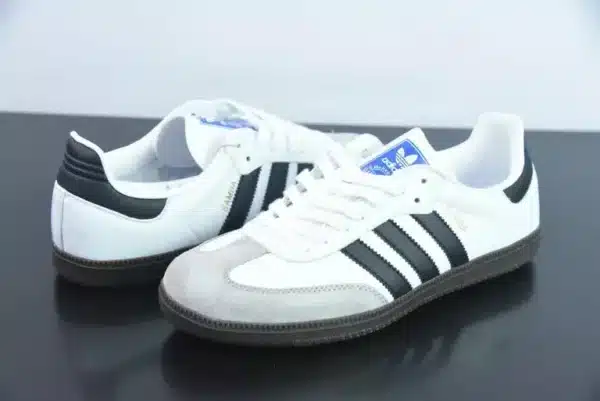 Réplica ADIDAS SAMBA ‘BLANCAS CORE NEGRAS’ - Imagen 2