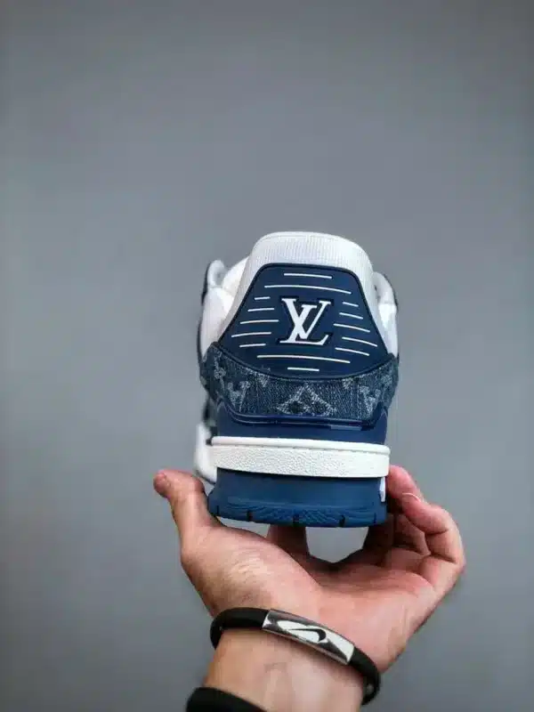 Réplica LOUIS VUITTON LV TRAINER 'AZULES' - Imagen 4