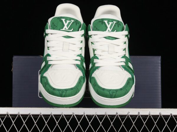 Réplica LOUIS VUITTON LV TRAINER 'VERDES' - Imagen 3