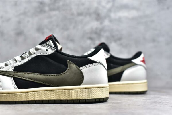 Réplica JORDAN 1 RETRO LOW OG SP TRAVIS SCOTT 'MEDIUM OLIVE' - Imagen 3
