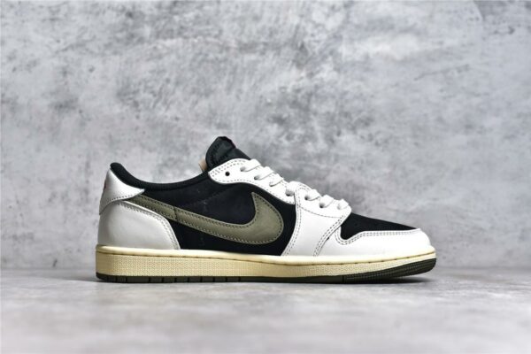 Réplica JORDAN 1 RETRO LOW OG SP TRAVIS SCOTT 'MEDIUM OLIVE' - Imagen 7