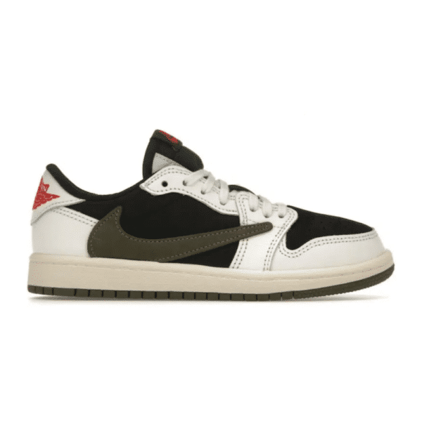 Réplica JORDAN 1 RETRO LOW OG SP TRAVIS SCOTT 'MEDIUM OLIVE'