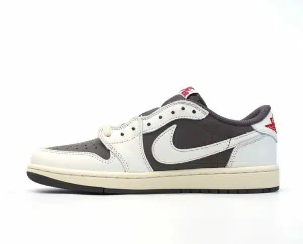 Réplica JORDAN 1 RETRO LOW OG SP TRAVIS SCOTT 'REVERSE MOCHA' - Imagen 6