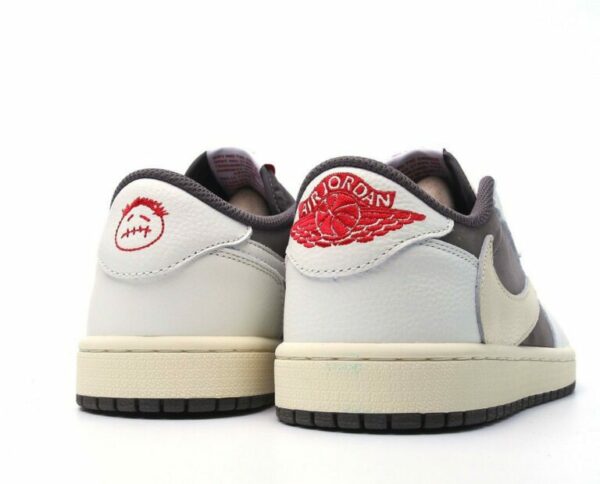 Réplica JORDAN 1 RETRO LOW OG SP TRAVIS SCOTT 'REVERSE MOCHA' - Imagen 2