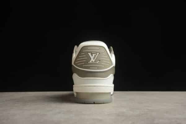 Réplica LOUIS VUITTON LV TRAINER ‘BEIGE Y BLANCAS’ - Imagen 3