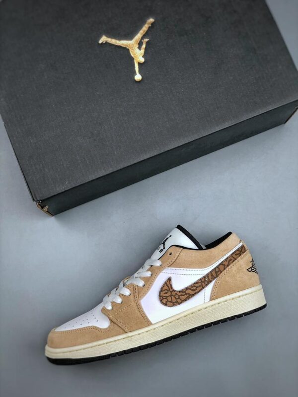 Réplica JORDAN 1 LOW 'BROWN ELEPHANT' - Imagen 9