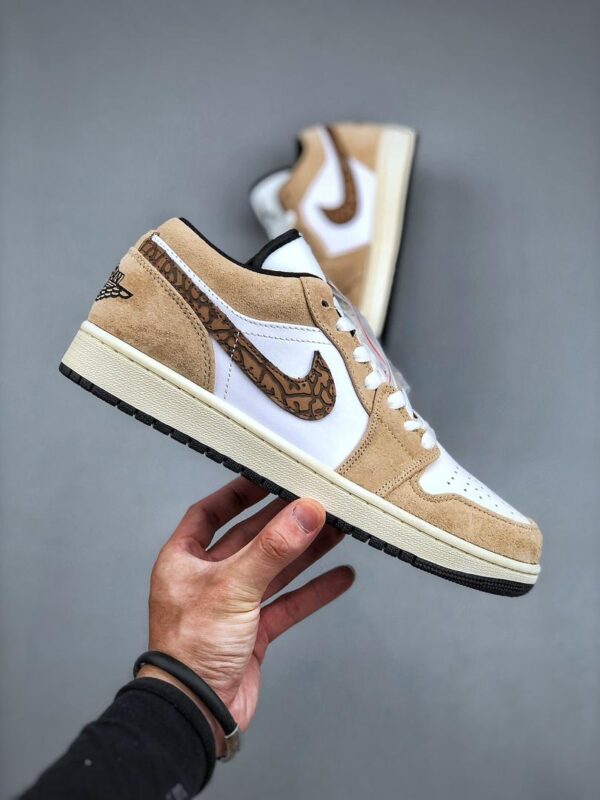 Réplica JORDAN 1 LOW 'BROWN ELEPHANT' - Imagen 5