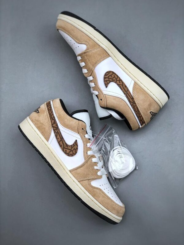 Réplica JORDAN 1 LOW 'BROWN ELEPHANT' - Imagen 2