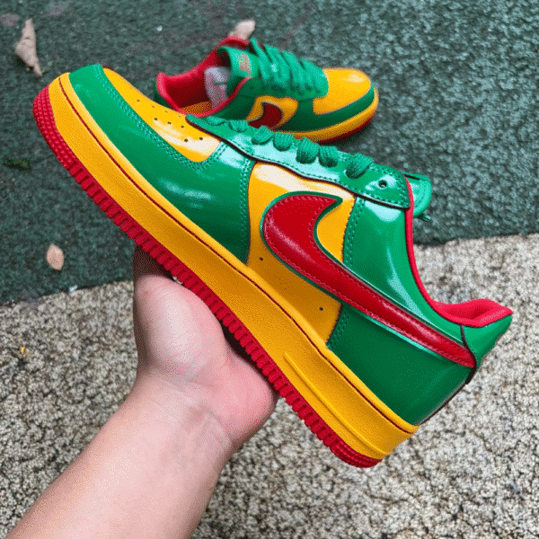 Réplica AIR FORCE 1 LOW LIL YACHTY CONCRETE BOYS ‘LUCKY GREEN’ - Imagen 7