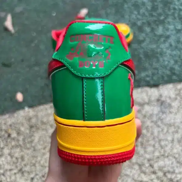 Réplica AIR FORCE 1 LOW LIL YACHTY CONCRETE BOYS ‘LUCKY GREEN’ - Imagen 8