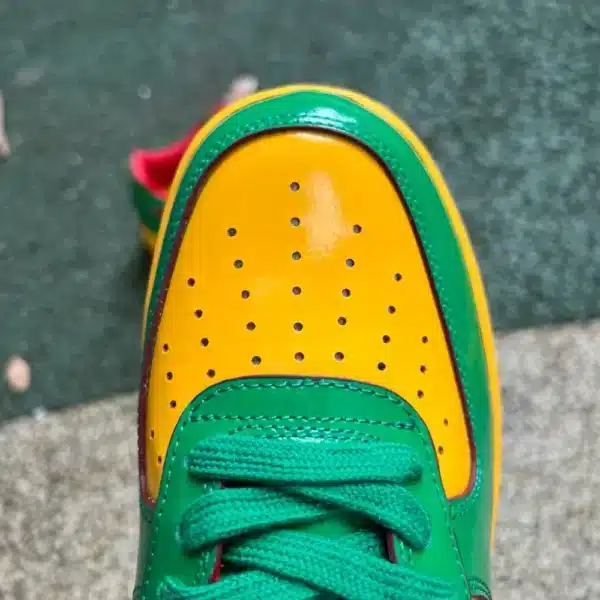 Réplica AIR FORCE 1 LOW LIL YACHTY CONCRETE BOYS ‘LUCKY GREEN’ - Imagen 4
