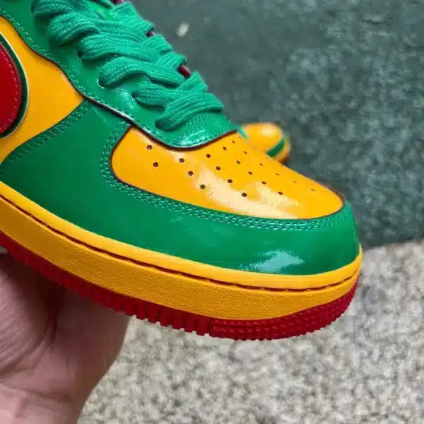 Réplica AIR FORCE 1 LOW LIL YACHTY CONCRETE BOYS ‘LUCKY GREEN’ - Imagen 3