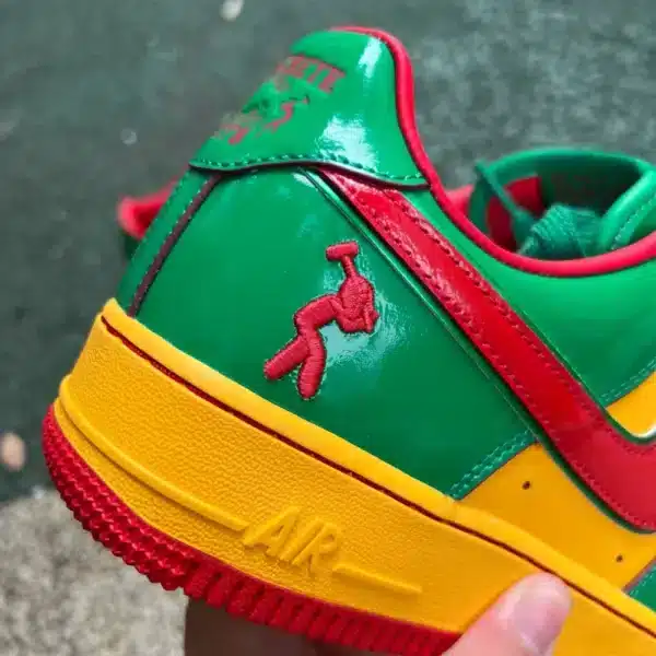 Réplica AIR FORCE 1 LOW LIL YACHTY CONCRETE BOYS ‘LUCKY GREEN’ - Imagen 2