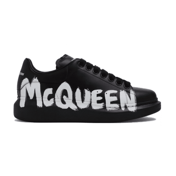 réplica ALEXANDER MCQUEEN GRAFFITI NEGRAS Y BLANCAS