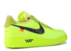 RÉPLICA NIKE AIR FORCE VERDES OFF-WHITE - Imagen 3