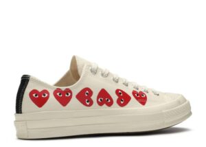  CONVERSE COMME DES GARÇONS PLAY X CHUCK 70 LOW TOP 'MULTI HEART' - Imagen 3