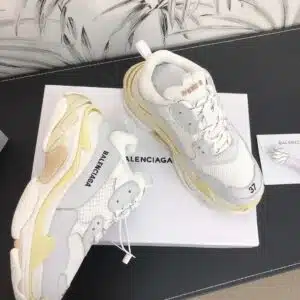  BALENCIAGA TRIPLE S TODO BLANCAS - Imagen 5