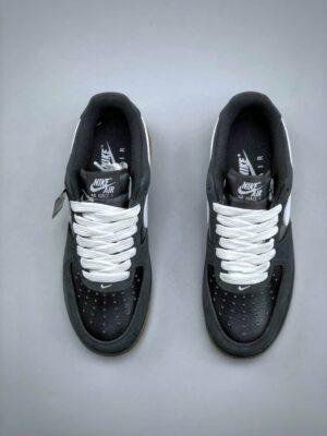  AIR FORCE 1 '07 LV8 'BLACK WHITE' GUM - Imagen 6