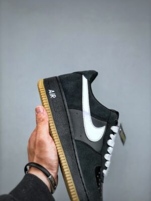  AIR FORCE 1 '07 LV8 'BLACK WHITE' GUM - Imagen 5