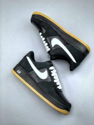 RÉPLICA AIR FORCE 1 '07 LV8 'BLACK WHITE' GUM - Imagen 2
