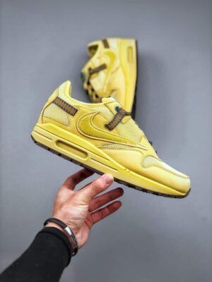  AIR MAX 1 TRAVIS SCOTT CACTUS JACK SATURN 'ORO' - Imagen 7