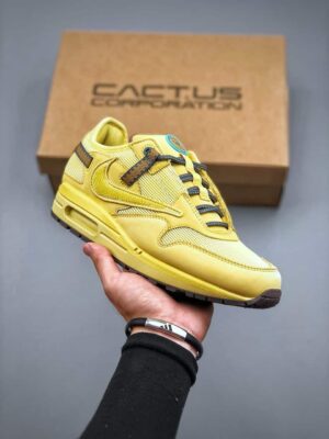  AIR MAX 1 TRAVIS SCOTT CACTUS JACK SATURN 'ORO' - Imagen 10