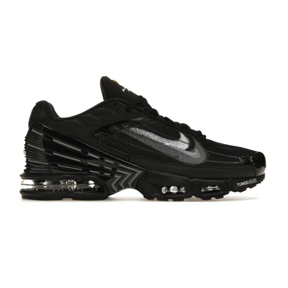 AIR MAX PLUS 3 'STENCIL SWOOSH BLACK' RÉPLICA AIR MAX PLUS 3 'STENCIL SWOOSH BLACK' - Imagen 1