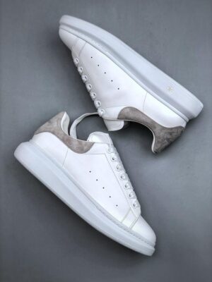  ALEXANDER MCQUEEN GRISES TERCIOPELO - Imagen 2