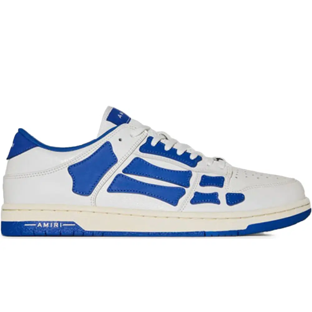 AMIRI SKEL TOP LOW Blancas y Azules RÉPLICA AMIRI SKEL TOP LOW Blancas y Azules - Imagen 1
