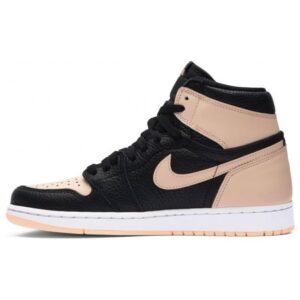 RÉPLICA JORDAN 1 RETRO HIGH BLACK CRIMSON TINT - Imagen 2
