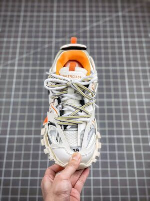  BALENCIAGA BLACK TRACK 'ORANGE' - Imagen 8
