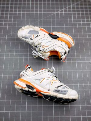  BALENCIAGA BLACK TRACK 'ORANGE' - Imagen 6