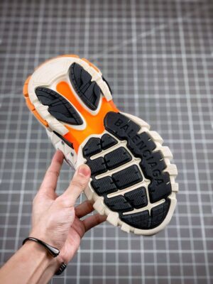 RÉPLICA BALENCIAGA BLACK TRACK 'ORANGE' - Imagen 4