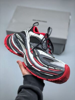  BALENCIAGA PLATFORM REDUCED 'NEGRAS, GRISES Y ROJAS' - Imagen 9