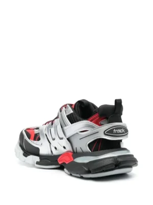 RÉPLICA BALENCIAGA TRACK 'BLACK RED WHITE' SILVER - Imagen 3