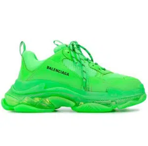  BALENCIAGA TRIPLE S CLEAR VERDES