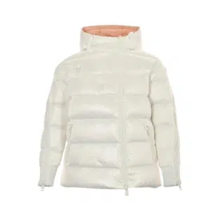  CHAQUETA MONCLER ACOLCHADA CON CAPUCHA 'BLANCA'