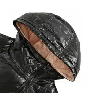  CHAQUETA MONCLER ACOLCHADA CON CAPUCHA 'NEGRA' - Imagen 5