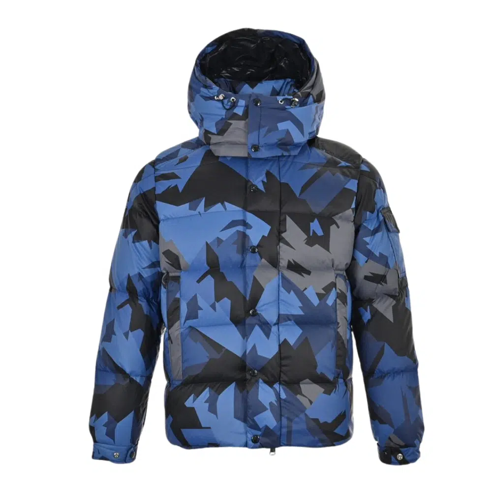 CHAQUETA MONCLER NIEVE CON CAPUCHA 'AZUL' RÉPLICA CHAQUETA MONCLER NIEVE 'AZUL' - Imagen 1