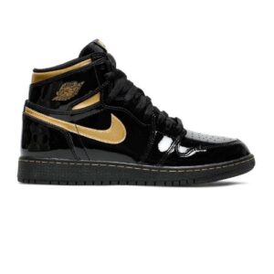  AIR JORDAN 1 RETRO HIGH OG 'BLACK METALLIC GOLD'