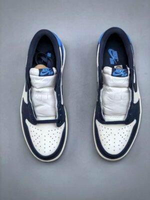  JORDAN 1 LOW OBSIDIAN 'UNC' - Imagen 5