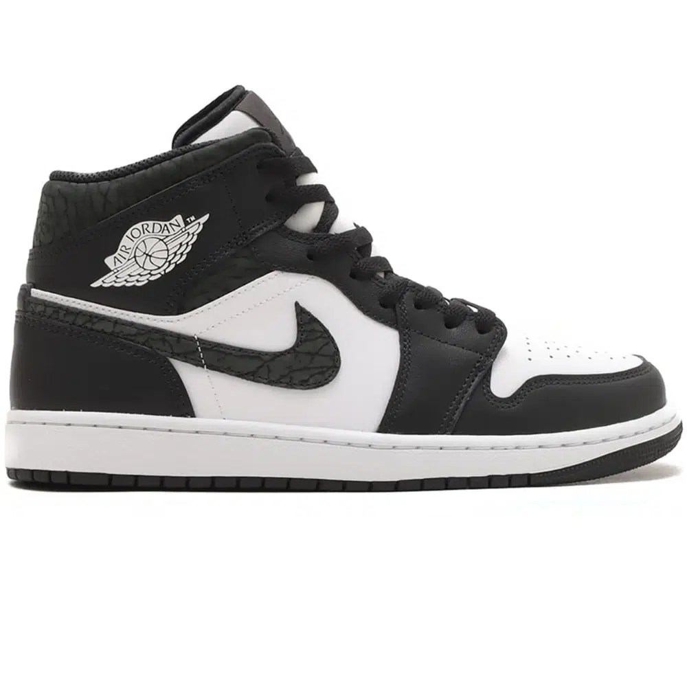JORDAN 1 MID SE 'PANDA ELEPHANT' RÉPLICA JORDAN 1 MID SE 'PANDA ELEPHANT' - Imagen 1