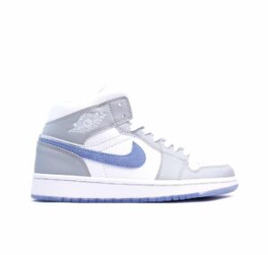  JORDAN 1 MID WOLF GREY - Imagen 7