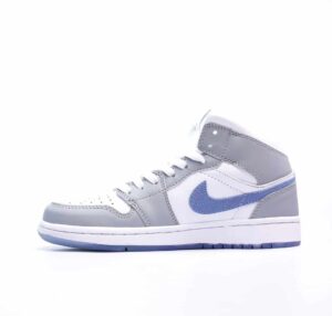  JORDAN 1 MID WOLF GREY - Imagen 6
