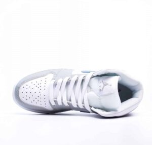 JORDAN 1 MID WOLF GREY - Imagen 5