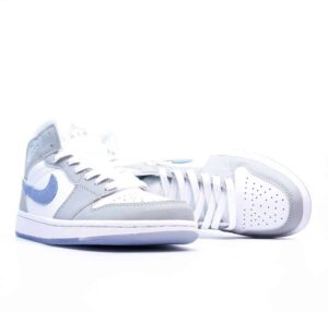  JORDAN 1 MID WOLF GREY - Imagen 4
