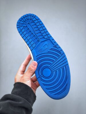  JORDAN 1 RETRO LOW OG SP FRAGMENT X TRAVIS SCOTT SAIL 'MILITARY BLUE' - Imagen 3