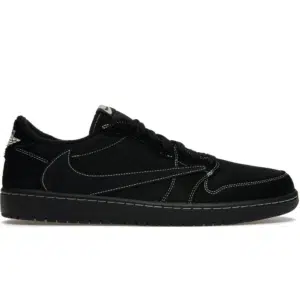  JORDAN 1 RETRO LOW "TRAVIS SCOTT BLACK PHANTOM"